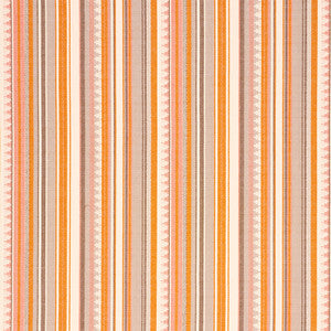 Zuni Stripe Orange & Pink 78732 by Schumacher Fabric