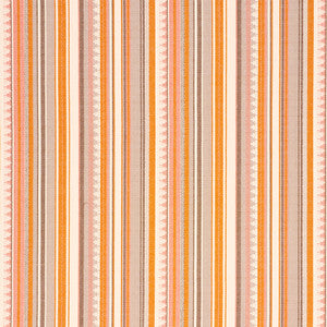 Zuni Stripe Orange & Pink 78732 by Schumacher Fabric