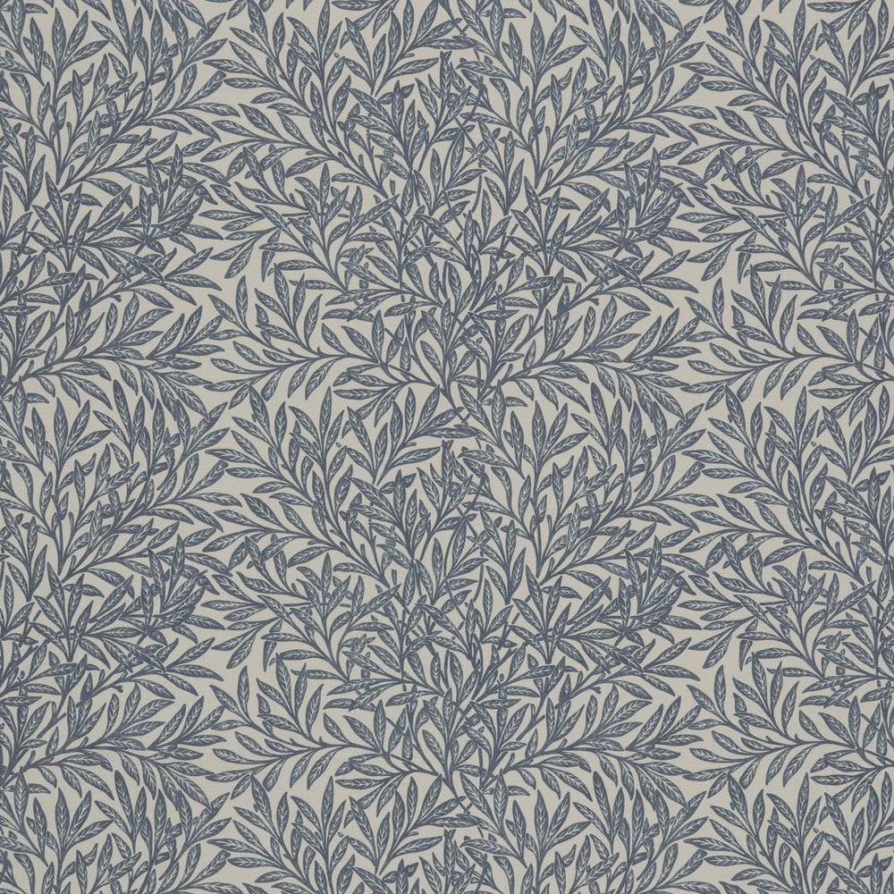 7874 Willow 1 Ink by Wmah Fabric Wmah Fabric 7874 Willow 1 InkFabric WILLIAM MORRIS AT HOME KELMSCOTT GARDENS VOL 2 100%COT SPAIN </p><p>Repeat: H: 18.125, V: 14.875 55 in - Fabric Carolina -