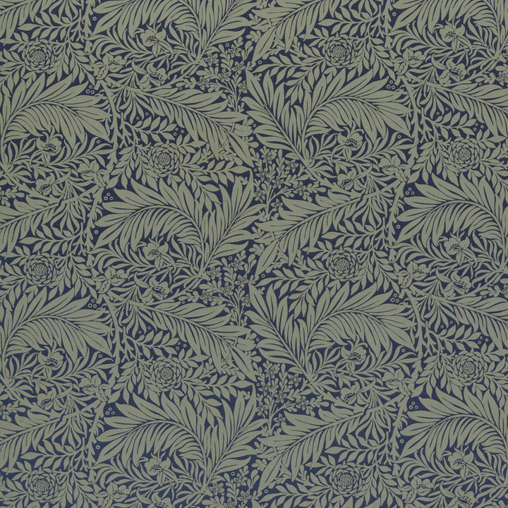7876 Larkspur Woven 2 Navy by Wmah Fabric Wmah Fabric 7876 Larkspur Woven 2 NavyFabric William Morris At Home Kelmscott Gardens Vol 2 63%Cot 37%Pol India </p><p>Repeat: H: 18.25, V: 0.5 54 in - Fabric Carolina -