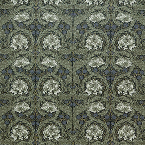 7877 African Marigold Velvet 1 Ink by Wmah Fabric