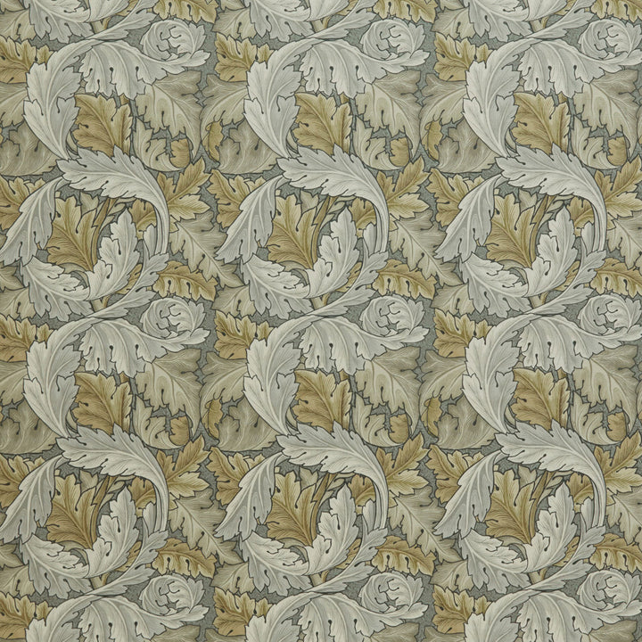7878 Acanthus Velvet 2 Stone by Wmah Fabric Wmah Fabric 7878 Acanthus Velvet 2 StoneFabric William Morris At Home Kelmscott Gardens Vol 1 100%Pol Turkey </p><p>Repeat: H: 13.5, V: 0 54 in - Fabric Carolina -