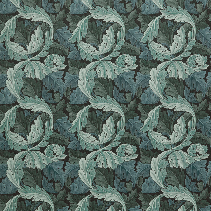 7878 Acanthus Velvet 3 Navy by Wmah Fabric Wmah Fabric 7878 Acanthus Velvet 3 NavyFabric WILLIAM MORRIS AT HOME KELMSCOTT GARDENS VOL 1 100%POL TURKEY </p><p>Repeat: H: 13.500, V: 16.875 54 in - Fabric Carolina -