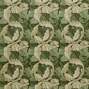 7878 Acanthus Velvet 4 Elm by Wmah Fabric