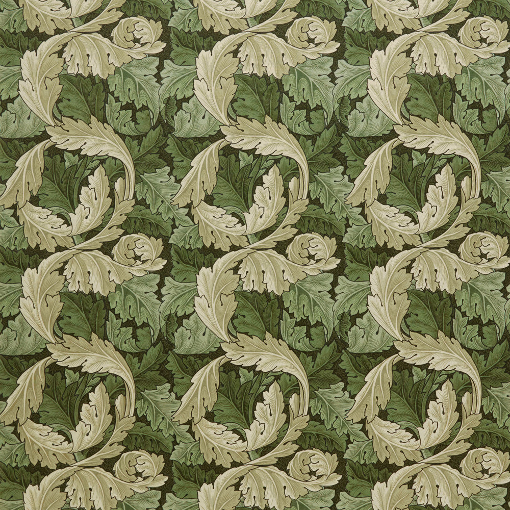 7878 Acanthus Velvet 4 Elm by Wmah Fabric Wmah Fabric 7878 Acanthus Velvet 4 ElmFabric William Morris At Home Kelmscott Gardens Vol 1 100%Pol Turkey </p><p>Repeat: H: 13.5, V: 9 54 in - Fabric Carolina -