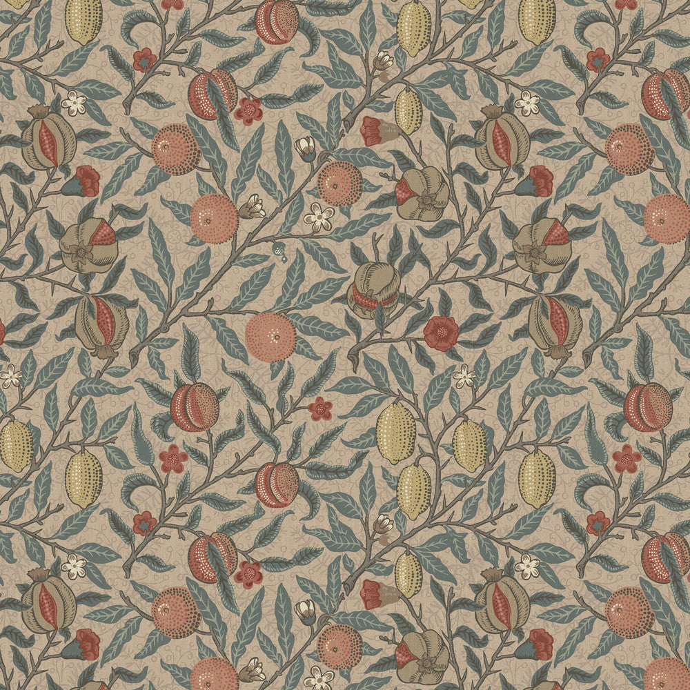 7879 Fruit 1 Blossom by Wmah Fabric Wmah Fabric 7879 Fruit 1 BlossomFabric William Morris At Home The Forager 100%Cot Spain </p><p>Repeat: H: 18.25, V: 18 55 in - Fabric Carolina -