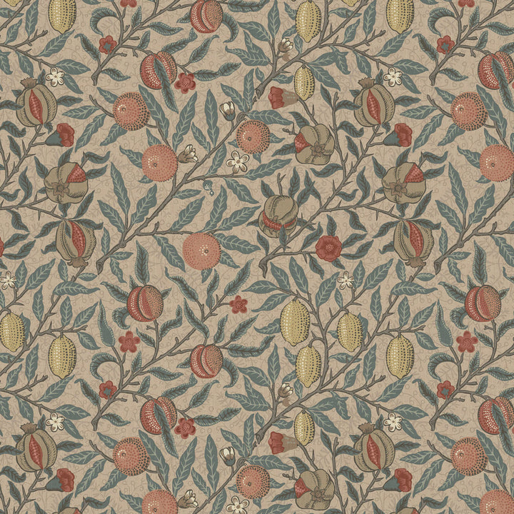 7879 Fruit 1 Blossom by Wmah Fabric Wmah Fabric 7879 Fruit 1 BlossomFabric William Morris At Home The Forager 100%Cot Spain </p><p>Repeat: H: 18.25, V: 18 55 in - Fabric Carolina -