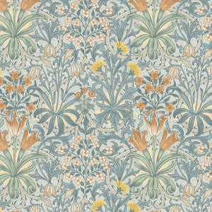 7882 Woodland Weeds 3 Aqua by Wmah Fabric