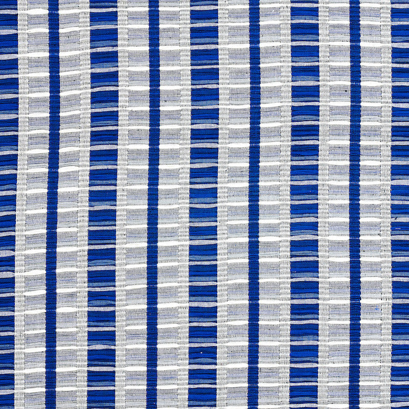 Palopo Hand Woven Stripe Azul 78822 by Schumacher Fabric Schumacher Fabric Palopo Hand Woven Stripe Azul 78822Fabric COTTON 100% GUATEMALA </p><p>Repeat: H: HORZ. 1 7/8" (5CM) , V: VERT. 6 3/4" (17CM) 34.625 - Fabric Carolina -