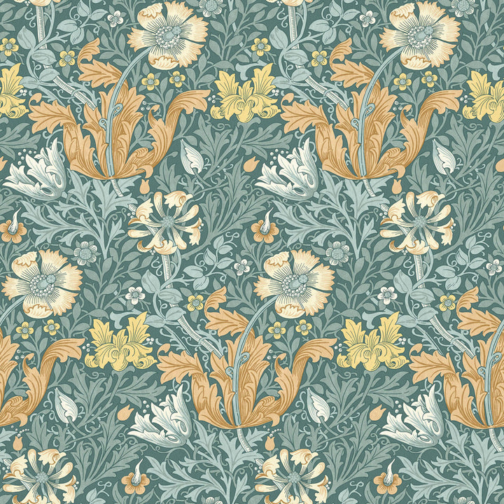 7886 Compton Velvet 2 Shoreline by Wmah Fabric Wmah Fabric 7886 Compton Velvet 2 ShorelineFabric William Morris At Home Flora & Foliage 100%Pol Turkey </p><p>Repeat: H: 13.5, V: 12.5 57 in - Fabric Carolina -