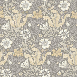 7886 Compton Velvet 4 Silver by Wmah Fabric