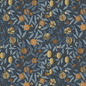 7889 Fruit Velvet 1 Baltic by Wmah Fabric