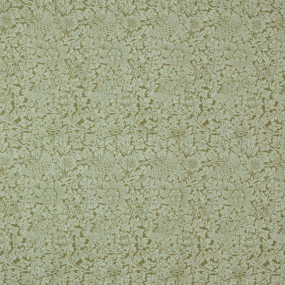 7890 Bird And Anemone Woven 4 Moss by Wmah Fabric Wmah Fabric 7890 Bird And Anemone Woven 4 MossFabric William Morris At Home The Forager 42%Pol 42%Svi 16%Cot India </p><p>Repeat: H: 6.875, V: 3.125 54 in - Fabric Carolina -