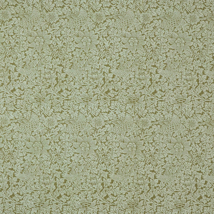 7890 Bird And Anemone Woven 4 Moss by Wmah Fabric Wmah Fabric 7890 Bird And Anemone Woven 4 MossFabric William Morris At Home The Forager 42%Pol 42%Svi 16%Cot India </p><p>Repeat: H: 6.875, V: 3.125 54 in - Fabric Carolina -