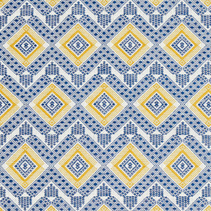 Ocosito Hand Woven Blue 78901 by Schumacher Fabric