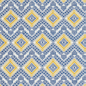 Ocosito Hand Woven Blue 78901 by Schumacher Fabric
