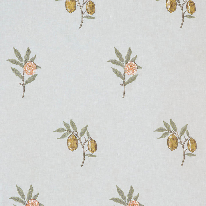 7891 Fruit Embroidery 4 Lemon by Wmah Fabric Wmah Fabric 7891 Fruit Embroidery 4 LemonFabric William Morris At Home The Forager 52%Pol 48%Cot %Vemb India </p><p>Repeat: H: 13.75, V: 15.5 53 in - Fabric Carolina -