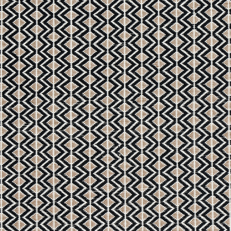 Pinula Hand Woven Black 78910 by Schumacher Fabric A RUM FELLOW HAND WOVENS II COTTON 100% GUATEMALA </p><p>Repeat: Horizontal: 1 3/8" (3CM) and Vertical: 3/4" (2CM) 42.375 - Fabric Carolina -