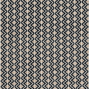 Pinula Hand Woven Black 78910 by Schumacher Fabric