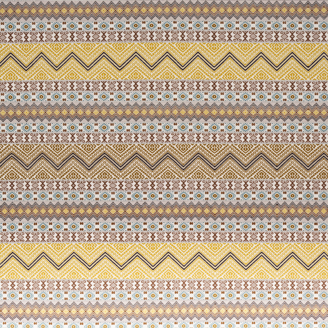 Holmul Hand Woven - Ochre by Schumacher Fabric