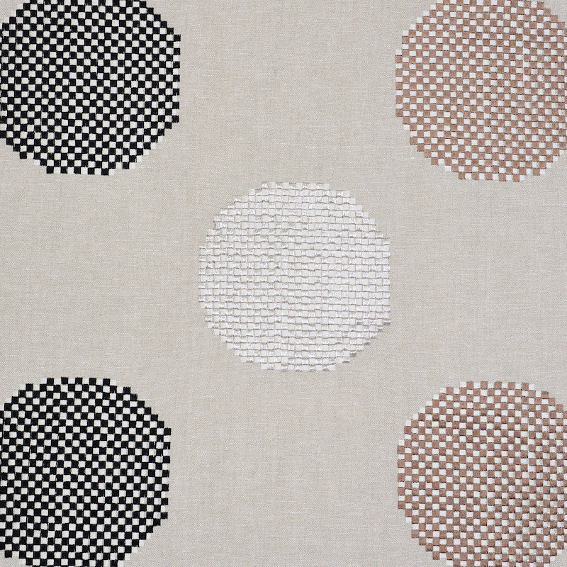 Hansen Embroidery Neutral 78940 by Schumacher Fabric SCANDINAVIAN MODERN LINEN 100% INDIA </p><p>Repeat: Horizontal: 51" (130CM) and Vertical: 15 3/8" (39CM) 51 - Fabric Carolina -