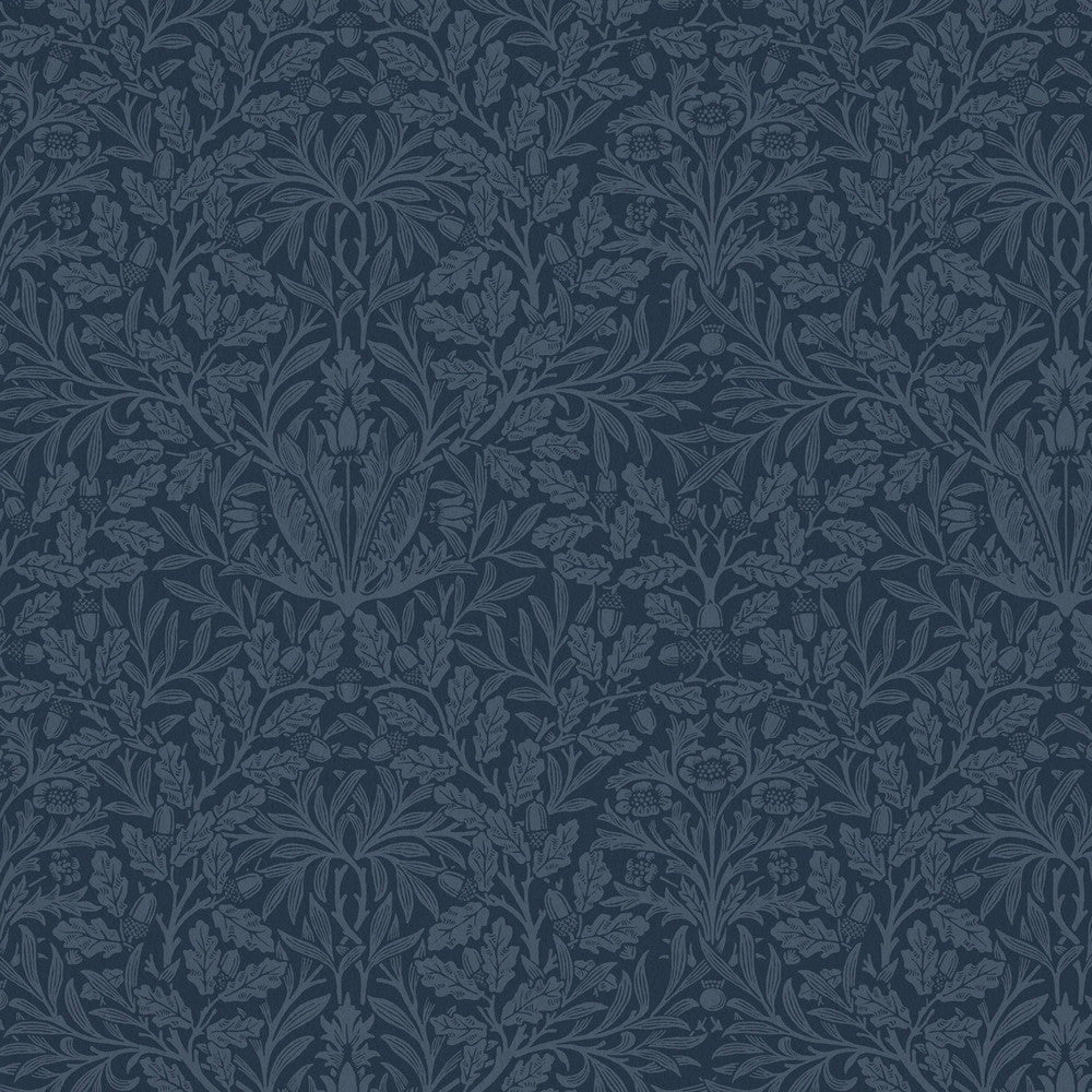 7895 Acorn Velvet 2 Ink by Wmah Fabric Wmah Fabric 7895 Acorn Velvet 2 InkFabric William Morris At Home The Forager 100%Pol Turkey </p><p>Repeat: H: 18.125, V: 0 55 in - Fabric Carolina -