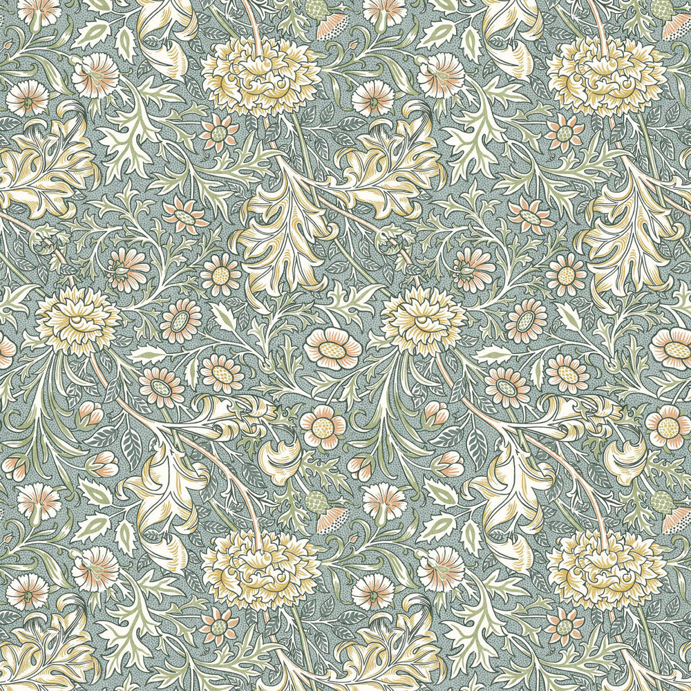 7896 Double Bough 3 Dewkist by Wmah Fabric Wmah Fabric 7896 Double Bough 3 DewkistFabric William Morris At Home Flora & Foliage 100%Cot Spain </p><p>Repeat: H: 13.5, V: 0 54 in - Fabric Carolina -