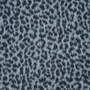 Lilya Leopard Grey 78961 by Schumacher Fabric