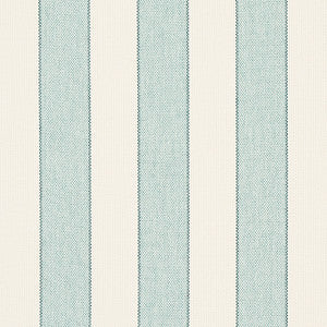 Blumont Stripe Indoor/Outdoor Aqua 79053 by Schumacher Fabric