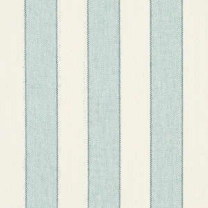 Blumont Stripe Indoor/Outdoor Aqua 79053 by Schumacher Fabric