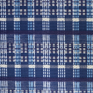 Zealand Check Denim 79070 by Schumacher Fabric