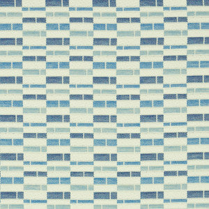 Ashcroft Indoor/Outdoor Blue 79160 by Schumacher Fabric