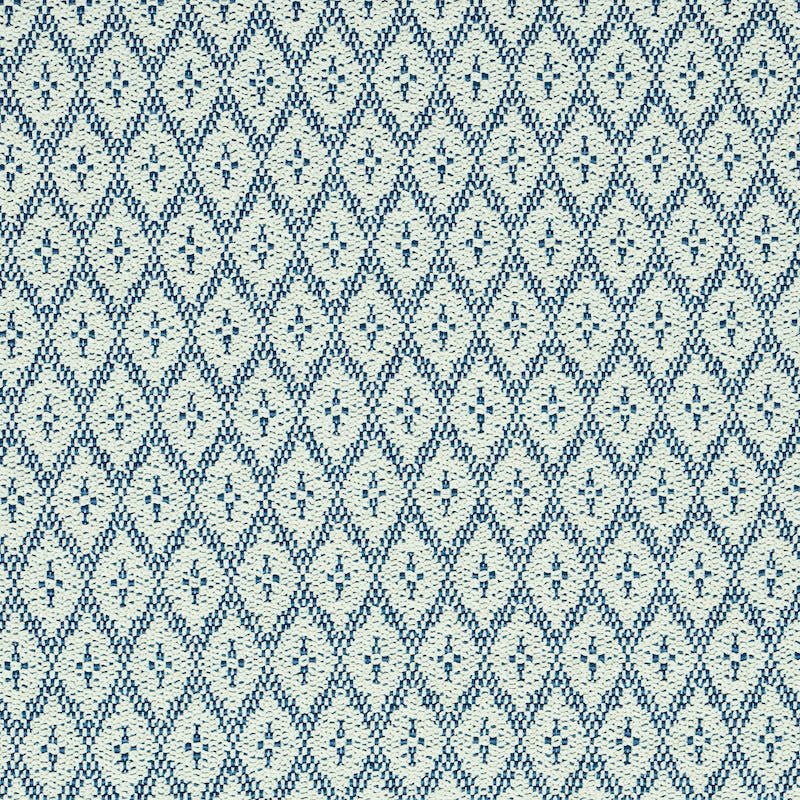 Olmsted Indoor/Outdoor Blue 79170 by Schumacher Fabric INDOOR/OUTDOOR PRINTS & WOVENS V See Sample BELGIUM MEDIUM DURABILITY </p><p>Repeat: Horizontal: 3/4" (2CM) and Vertical: 2" (5CM) 54" (137CM) - Fabric Carolina -