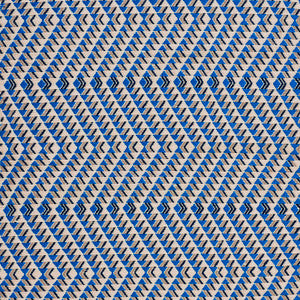 Amates Hand Woven Brocade Ocean 79222 by Schumacher Fabric