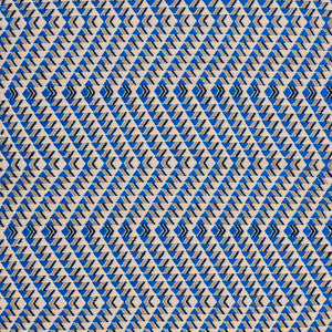 Amates Hand Woven Brocade Ocean 79222 by Schumacher Fabric