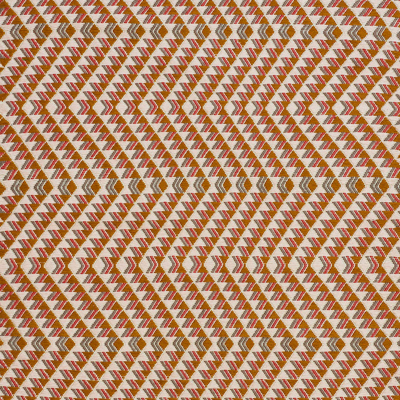 Amates Hand Woven Brocade Mostaza 79223 by Schumacher Fabric A RUM FELLOW BROCADES COTTON 100% GUATEMALA </p><p>Repeat: Horizontal: 1" (3CM) and Vertical: 7 1/2" (19CM) 19 - Fabric Carolina -
