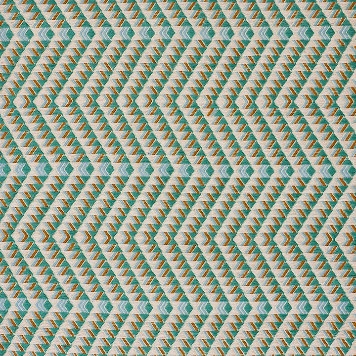 Amates Hand Woven Brocade Duck Egg 79224 by Schumacher Fabric A RUM FELLOW BROCADES See Sample GUATEMALA LIGHT DURABILITY </p><p>Repeat: Horizontal: 1" (3CM) and Vertical: 7 1/2" (19CM) 19" (48CM) - Fabric Carolina -