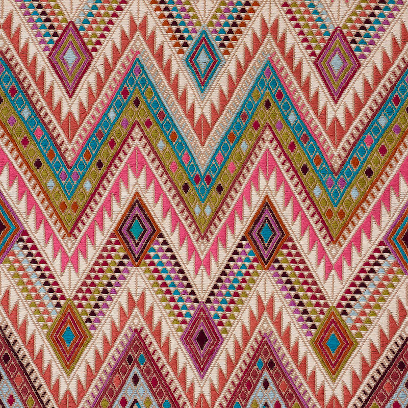 Coyolate Hand Woven Brocade Nougat 79241 by Schumacher Fabric A RUM FELLOW BROCADES COTTON 100% GUATEMALA </p><p>Repeat: Horizontal: 6" (15CM) and Vertical: 12 1/4" (31CM) 19 - Fabric Carolina -