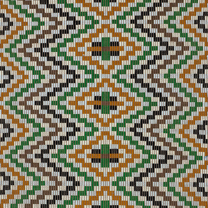Izapa Hand Woven Brocade Jewel 79251 by Schumacher Fabric A RUM FELLOW BROCADES See Sample GUATEMALA LIGHT DURABILITY </p><p>Repeat: Horizontal: 19" (48CM) and Vertical: 4 3/4" (12CM) 19" (48CM) - Fabric Carolina -