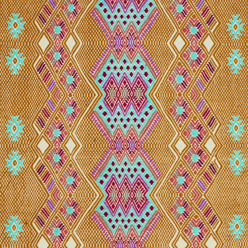 Kaya Hand Woven Brocade Mostaza 79261 by Schumacher Fabric A RUM FELLOW BROCADES COTTON 100% GUATEMALA </p><p>Repeat: Horizontal: 19" (48CM) and Vertical: 7" (18CM) 19 - Fabric Carolina -