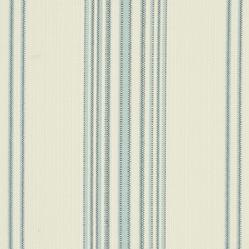 Solana Stripe Indoor/Outdoor Sky 79332 by Schumacher Fabric INDOOR/OUTDOOR PRINTS & WOVENS V See Sample UNITED STATES OF AMERICA HEAVY DURABILITY </p><p>Repeat: Horizontal: 9 1/2" (24CM) and Vertical: - 54" (137CM) - Fabric Carolina -