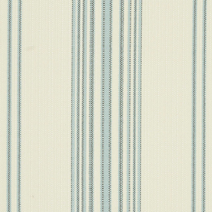 Solana Stripe Indoor/Outdoor Sky 79332 by Schumacher Fabric INDOOR/OUTDOOR PRINTS & WOVENS V See Sample UNITED STATES OF AMERICA HEAVY DURABILITY </p><p>Repeat: Horizontal: 9 1/2" (24CM) and Vertical: - 54" (137CM) - Fabric Carolina -