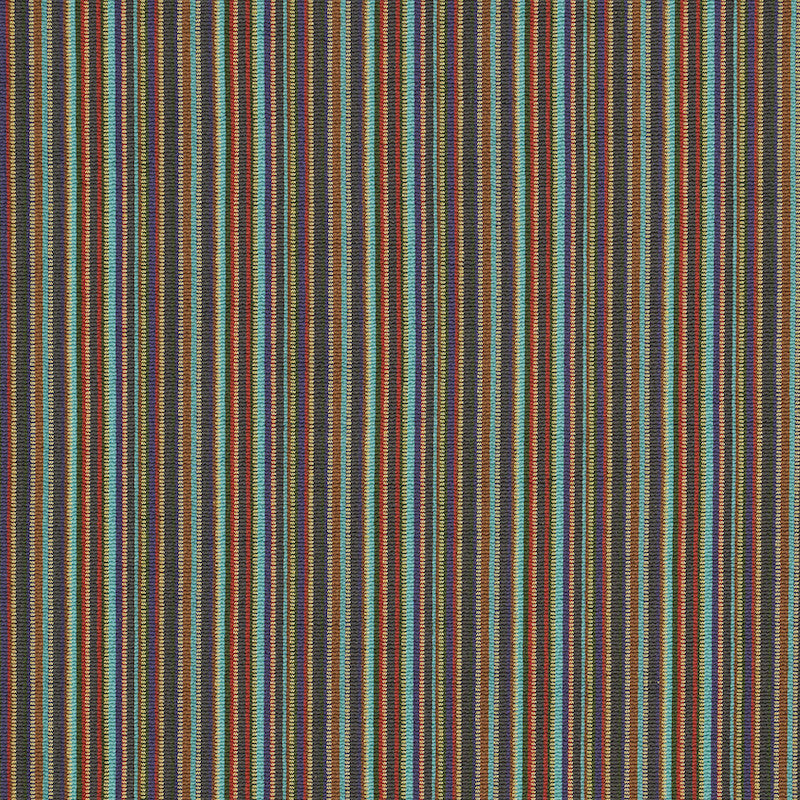 Sinoir Stripe Multi 79351 by Schumacher Designer Fabric RIVE GAUCHE POLYESTER 50% NYLON 39% INDIA </p><p>Repeat: Horizontal: 2 1/8" (5CM) and Vertical: 53 - Swanky Fabrics -