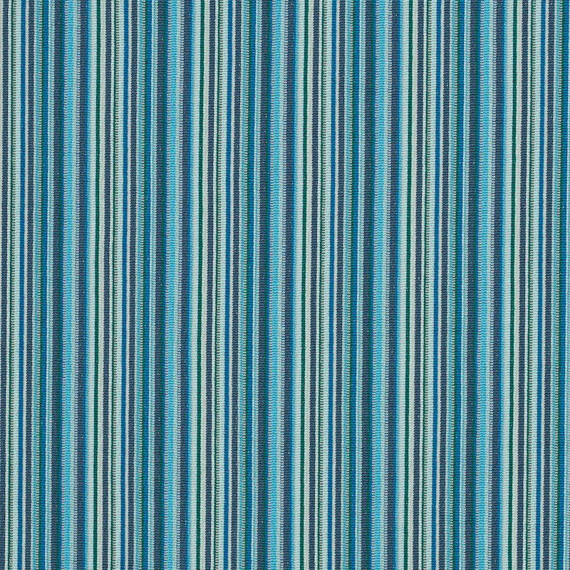 Sinoir Stripe Blue 79352 by Schumacher Fabric RIVE GAUCHE POLYESTER 50% NYLON 39% INDIA </p><p>Repeat: Horizontal: 2 1/8" (5CM) and Vertical: 53 - Fabric Carolina -