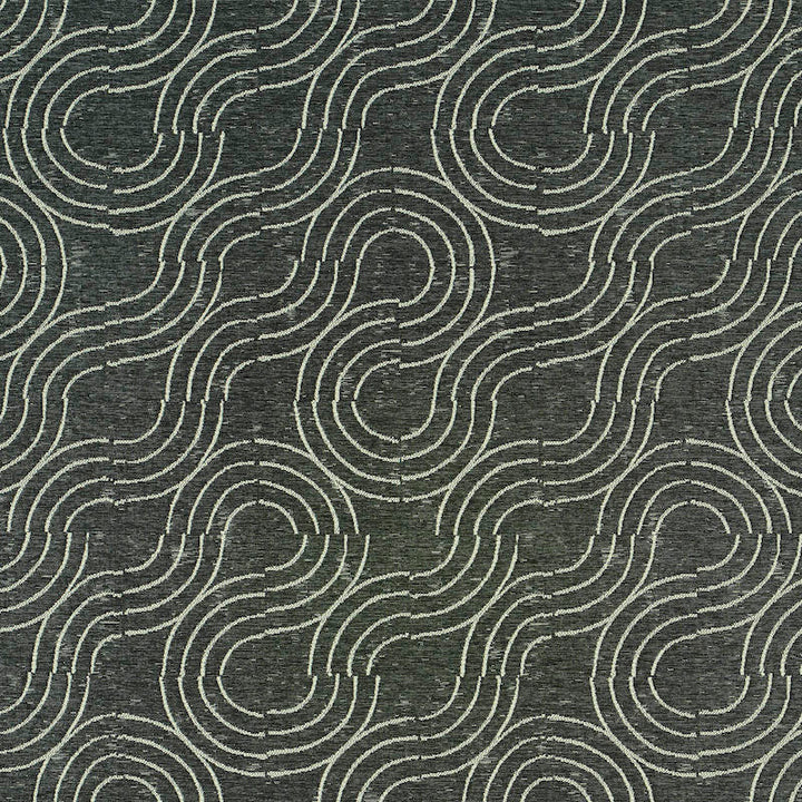 Alma Indoor/Outdoor Carbon 79400 by Schumacher Fabric INDOOR/OUTDOOR PRINTS & WOVENS V See Sample UNITED STATES OF AMERICA HIGH DURABILITY </p><p>Repeat: Horizontal: 14" (36CM) and Vertical: 23 3/4" (60CM) 53" (135CM) - Fabric Carolina -