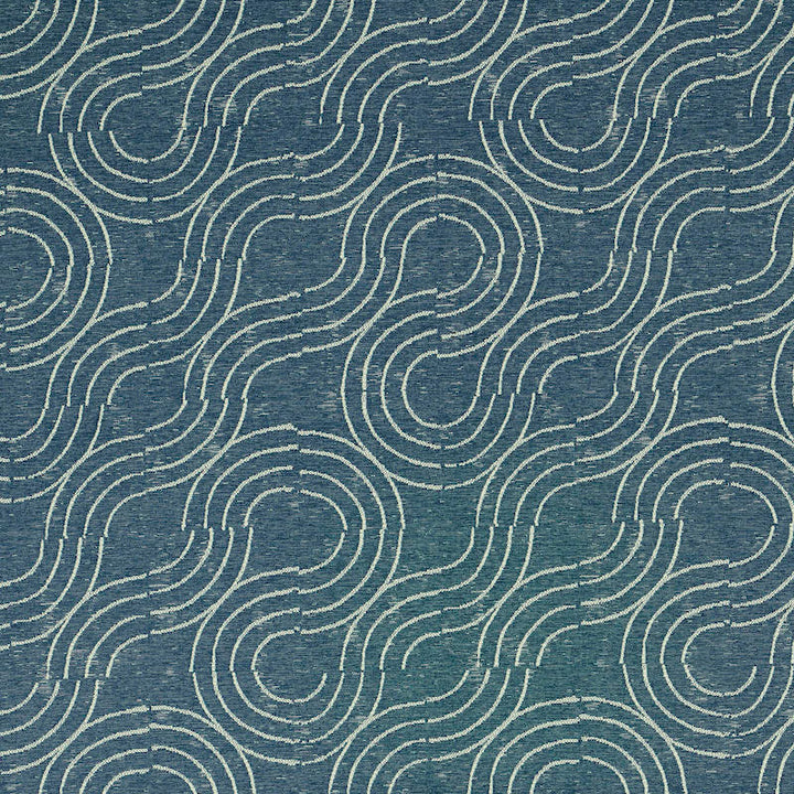 Alma Indoor/Outdoor Denim 79401 by Schumacher Fabric INDOOR/OUTDOOR PRINTS & WOVENS V See Sample UNITED STATES OF AMERICA HIGH DURABILITY </p><p>Repeat: Horizontal: 14" (36CM) and Vertical: 23 3/4" (60CM) 53" (135CM) - Fabric Carolina -