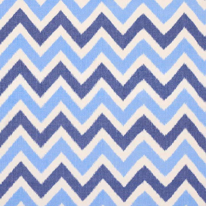 Vedado Ikat Indigo 79460 by Schumacher Fabric HAPPY TOGETHER II COTTON 100% INDIA </p><p>Repeat: Horizontal: 5" (13CM) and Vertical: 6" (15CM) 53 - Fabric Carolina -
