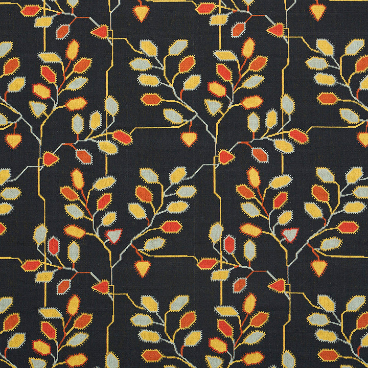 Tumble Weed Epingle Soot 79512 by Schumacher Fabric ESPALIER BY NEISHA CROSLAND COTTON 90% POLYESTER 10% BELGIUM </p><p>Repeat: Horizontal: 19 5/8" (50CM) and Vertical: 13 3/8" (34CM) 53.5 - Fabric Carolina -