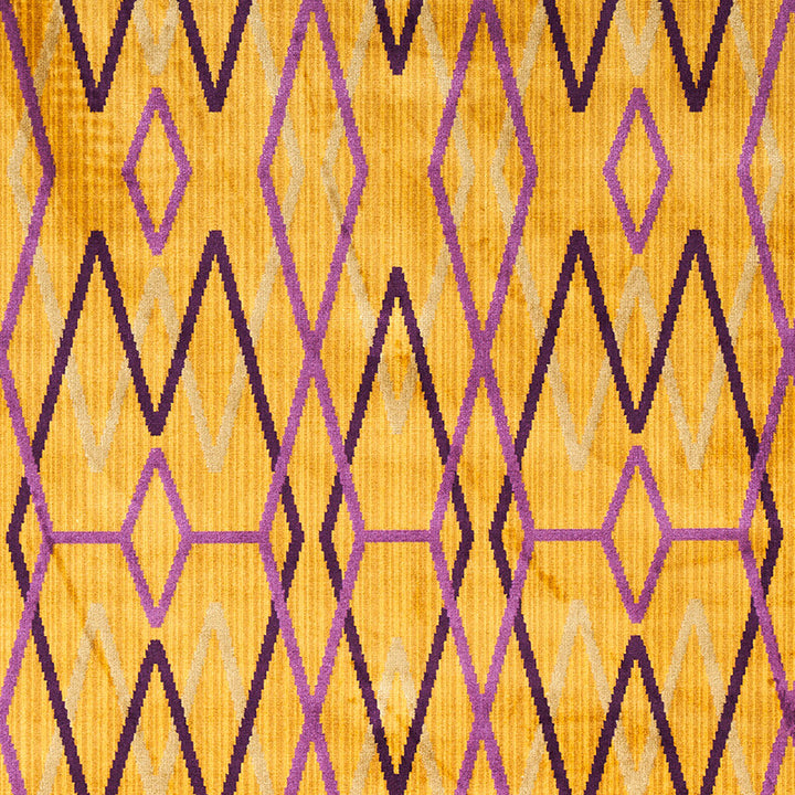 Kyoto Trellis Saffron 79532 by Schumacher Fabric ESPALIER BY NEISHA CROSLAND VISCOUS 80% COTTON 10% BELGIUM </p><p>Repeat: Horizontal: 20" (51CM) and Vertical: 13 3/8" (34CM) 53.5 - Fabric Carolina -
