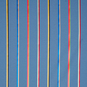 Larivey Stripe Slate 79560 by Schumacher Fabric
